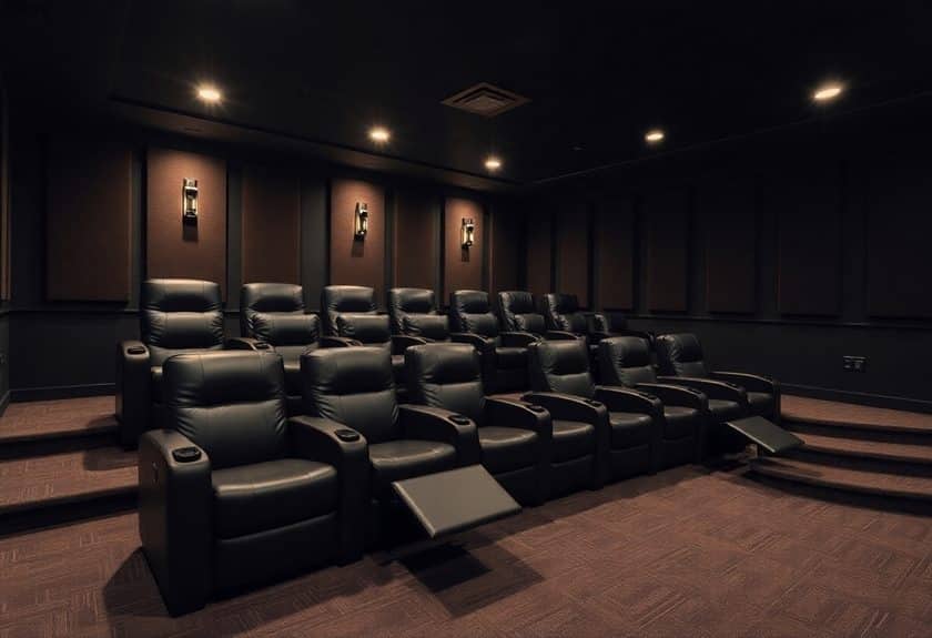 acoustic friendly furniture arrangement