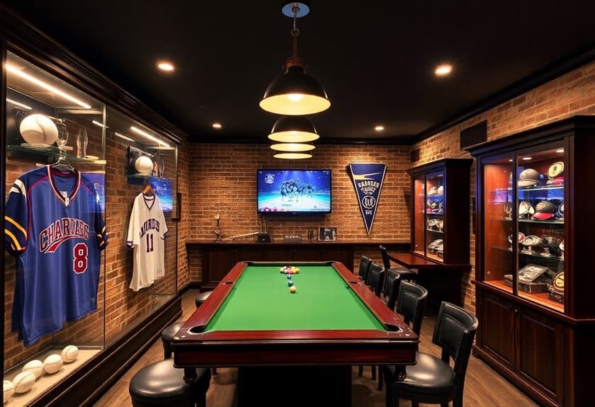 enhance sports memorabilia exhibits