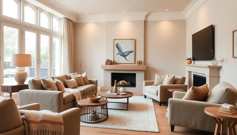 cozy warm neutral tones