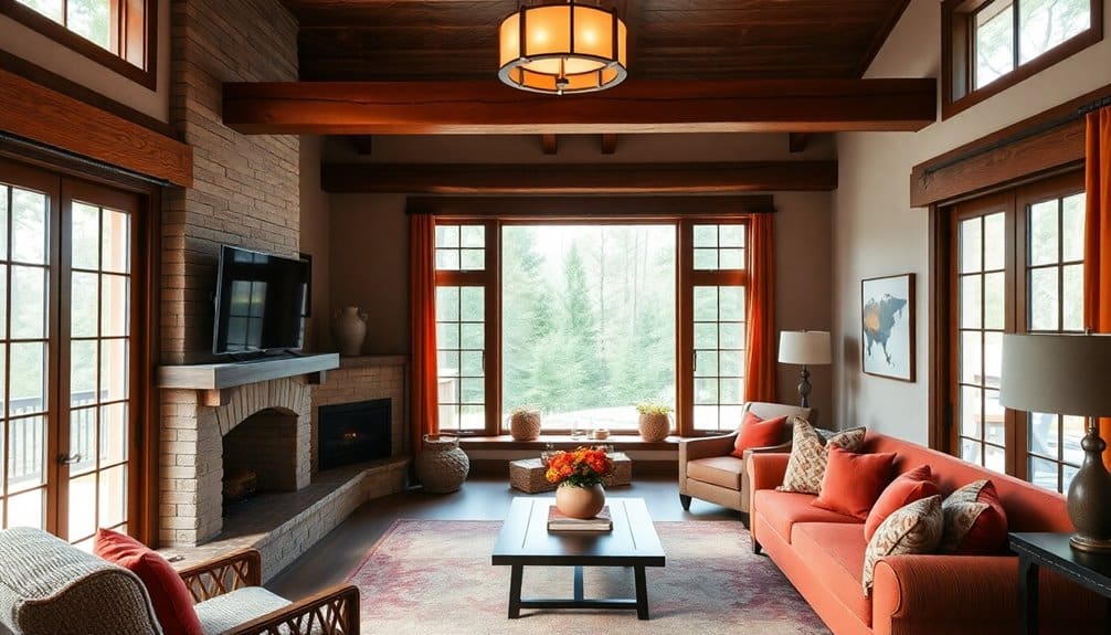 warm earthy color palette